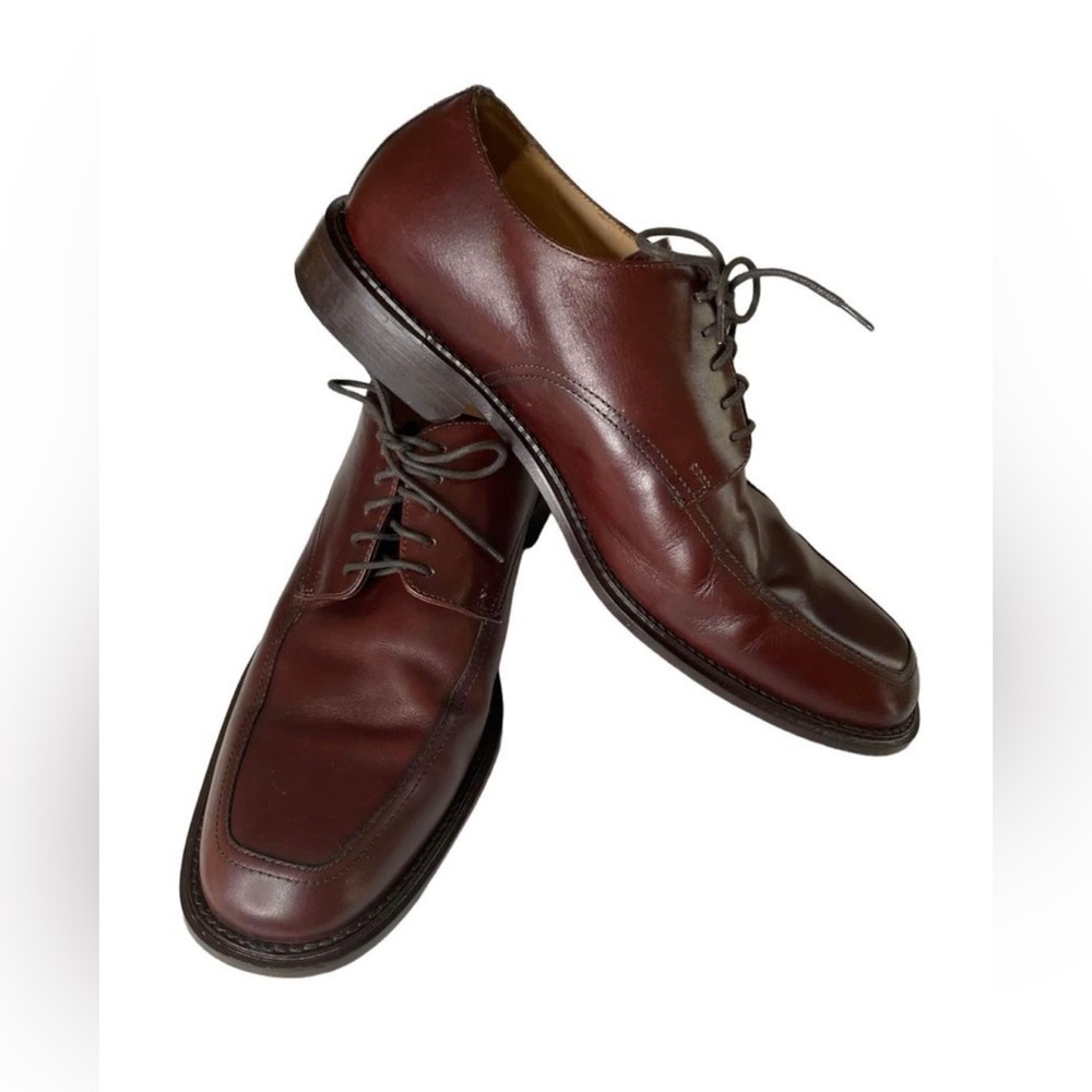 Mens Italian Leather Dress Shoes Size 10